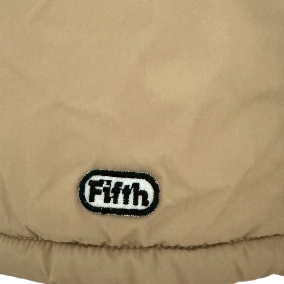 THE FIFTH LABEL Designer Beige Puffer Jacket Women’s Sz S Coat Trendy Fit - Picture 10 of 16